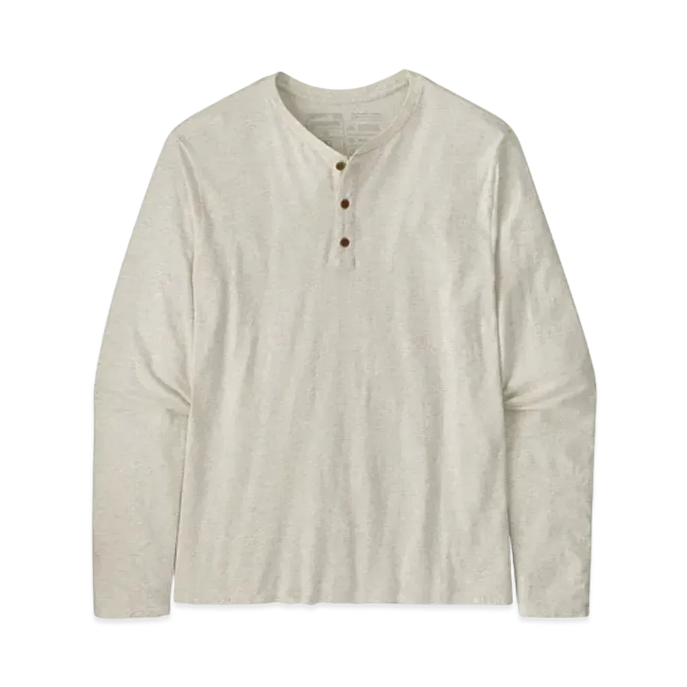 patagonia Men's Long Sleeve Daily Henry "Birch White"