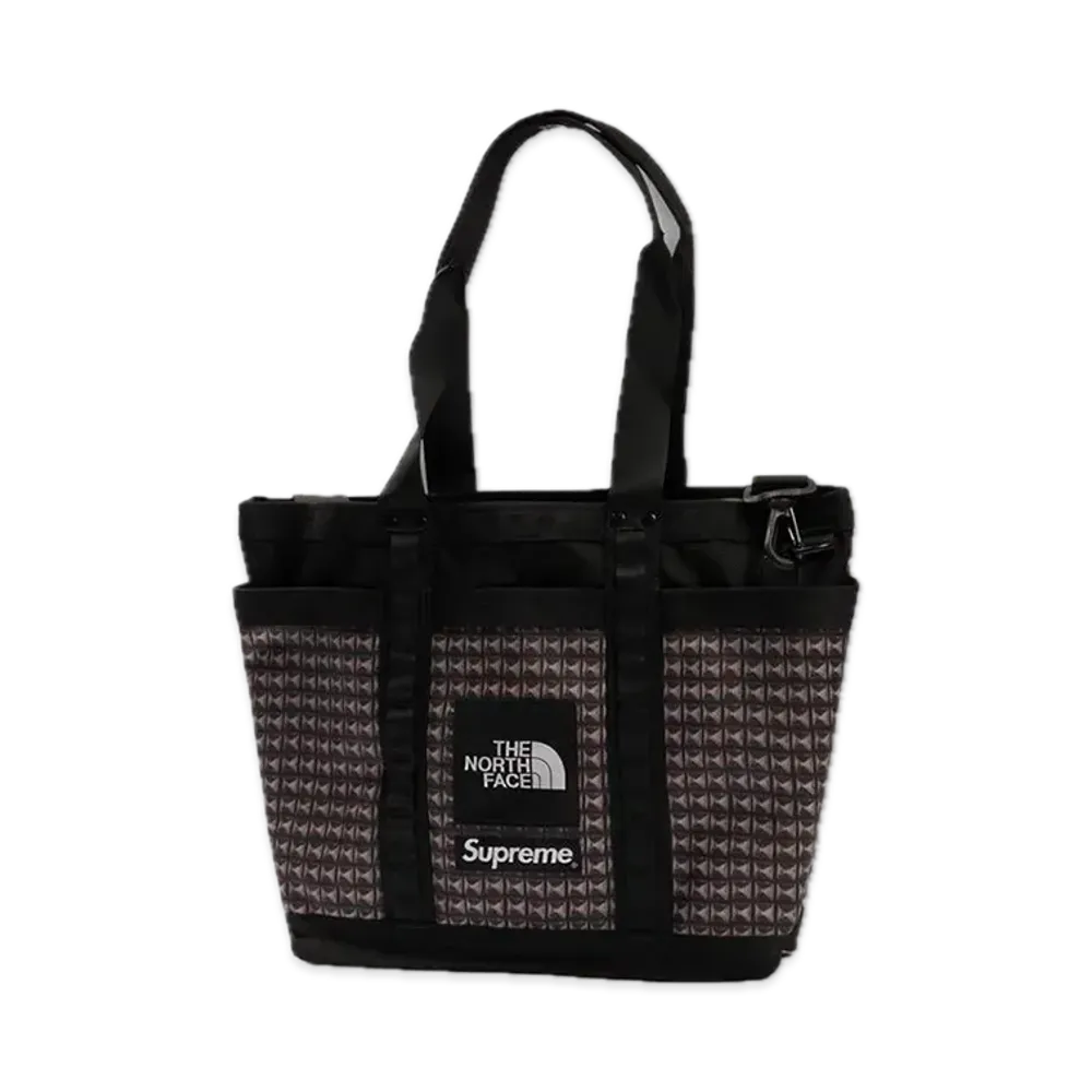 Supreme x The North Face Studded Explore Utility Tote. 17L. "Black" NM82125I
