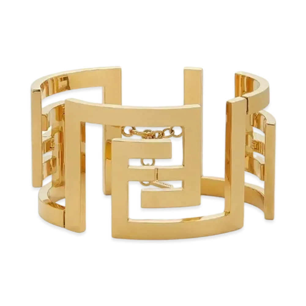 FENDI x Versace Fendace Gold-Colored Bracelet "Gold"