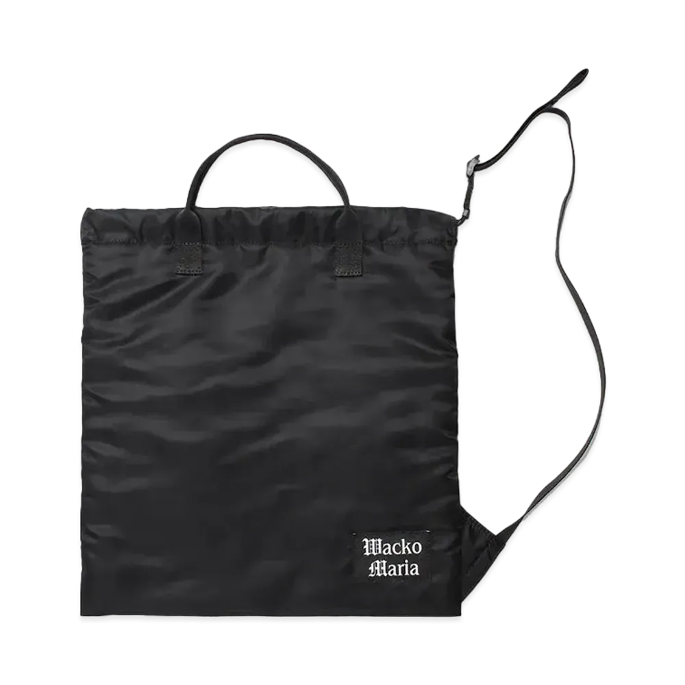WACKO MARIA Speak Easy / Hunting Bag "Black"