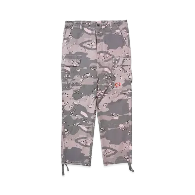 ICECREAM DIPPED CAMO CARGO PANTS "PINK NECTAR"