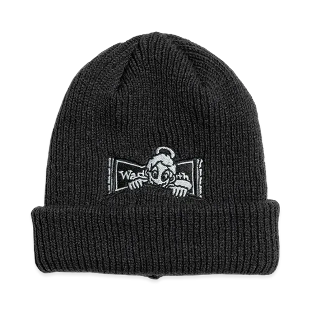 Wasted Youth x Tappei Beanie "Charcoal"