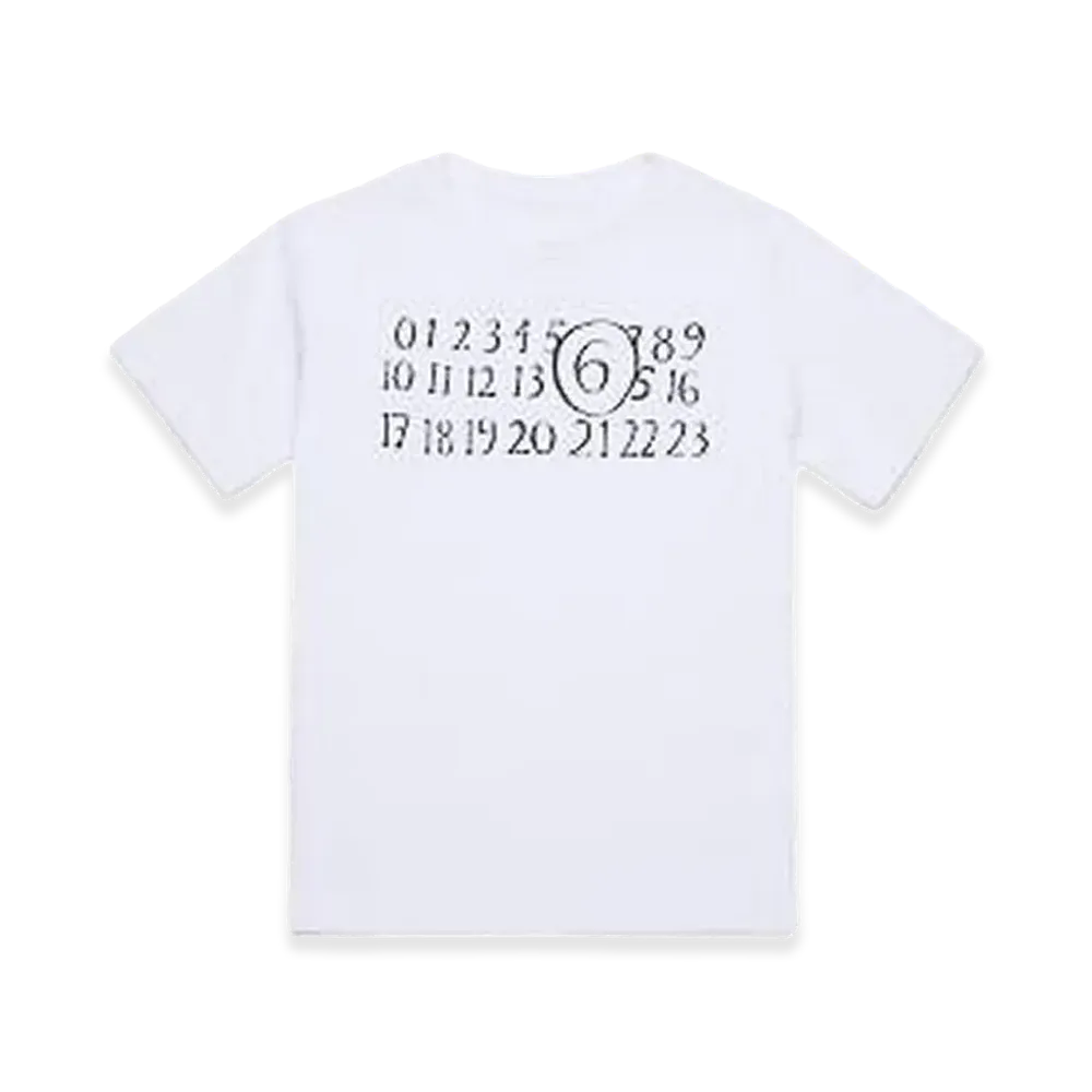 MM6 Maison Margiela T-Shirt With Logo "White"