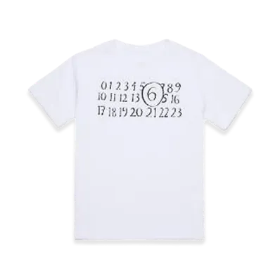 MM6 Maison Margiela T-Shirt With Logo "White"