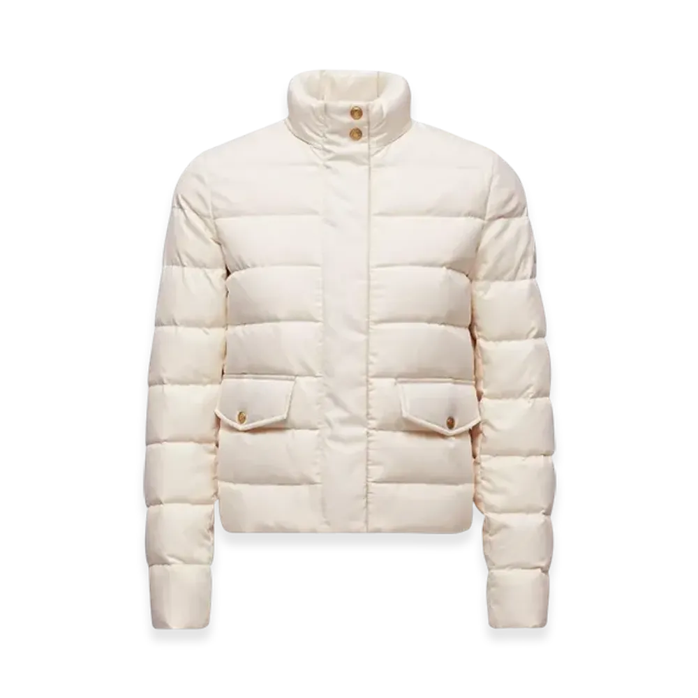 MONCLER Bessettes Short Down Jacket "White"