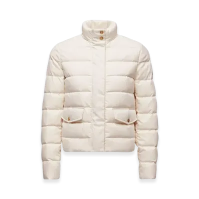 MONCLER Bessettes Short Down Jacket "White"