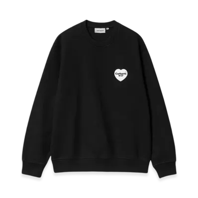 Carhartt WIP Heart Bandana Sweatshirt "Black/White"