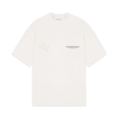 REPRESENT 247 Future Terrains Oversized T-Shirt "Flat White"