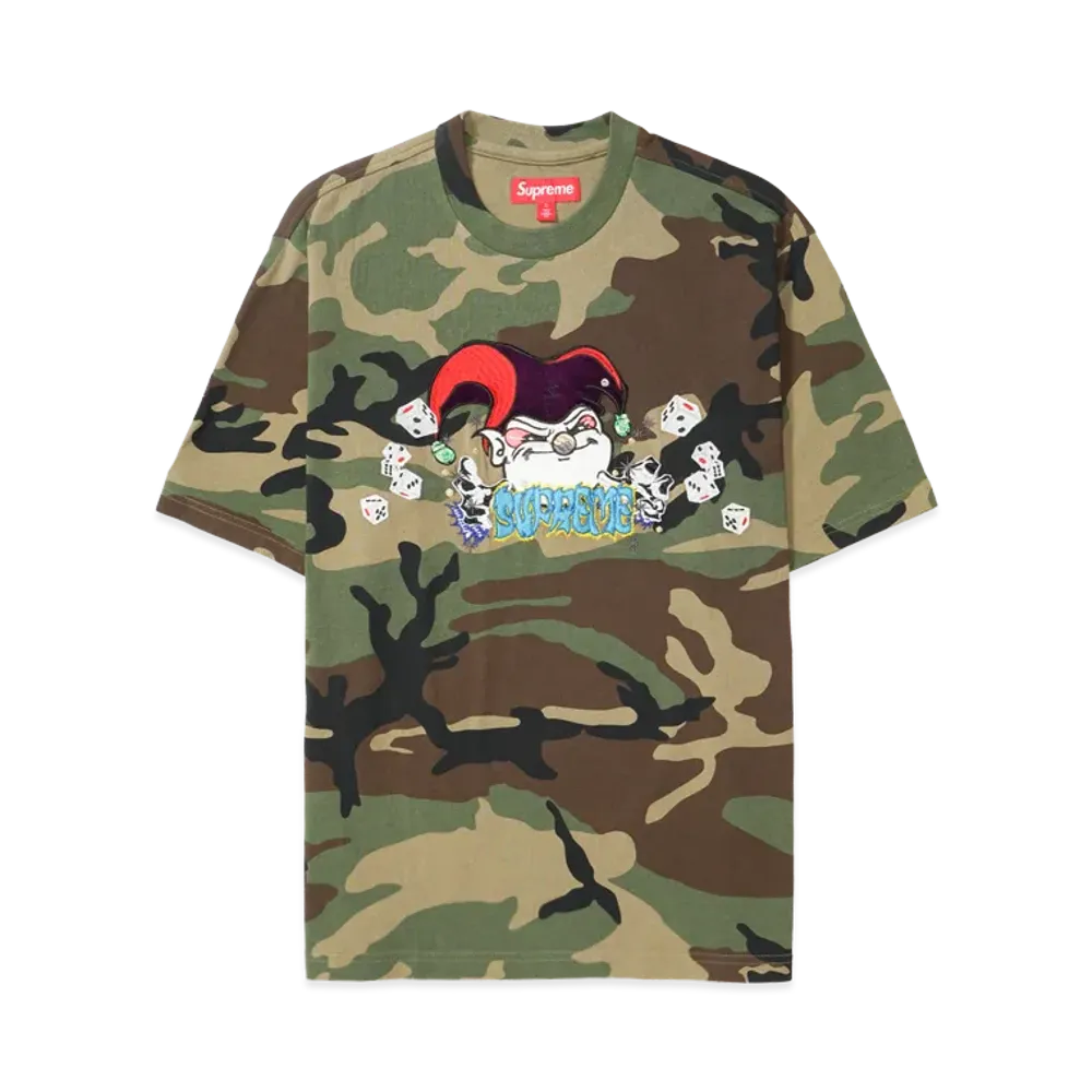 Supreme AOI Jester S/S Top "Woodland Camo"
