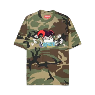 Supreme AOI Jester S/S Top "Woodland Camo"