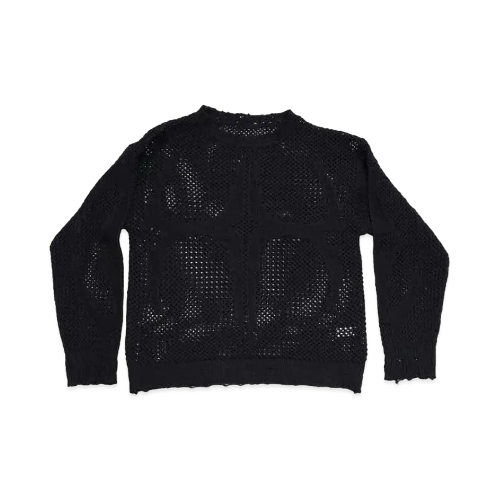 THUG CLUB Tribal Net Knits "Black"