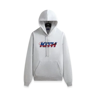 Kith x The New York Rangers Slap Shot Vintage Nelson Hoodie "Light Heather Grey"
