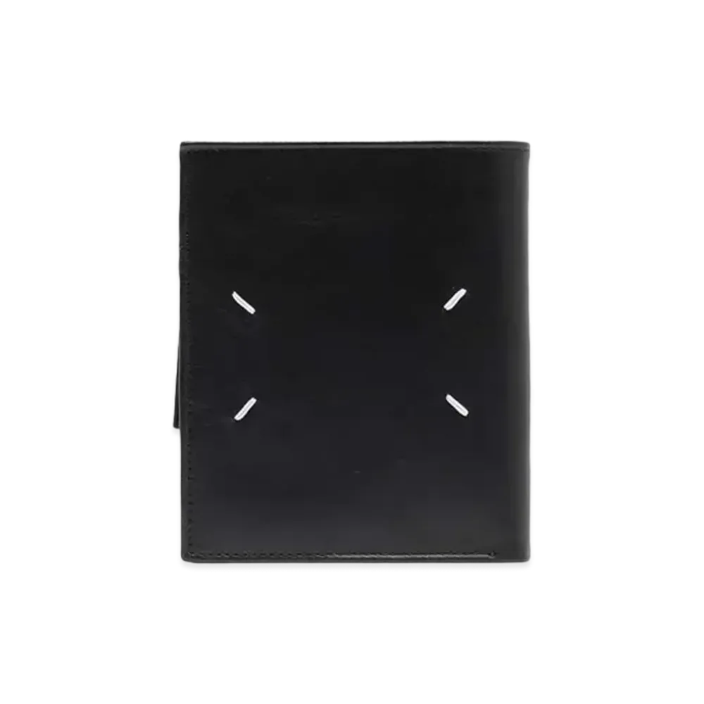 Maison Margiela Leather Zip Wallet "Black"