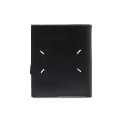 Maison Margiela Leather Zip Wallet "Black"