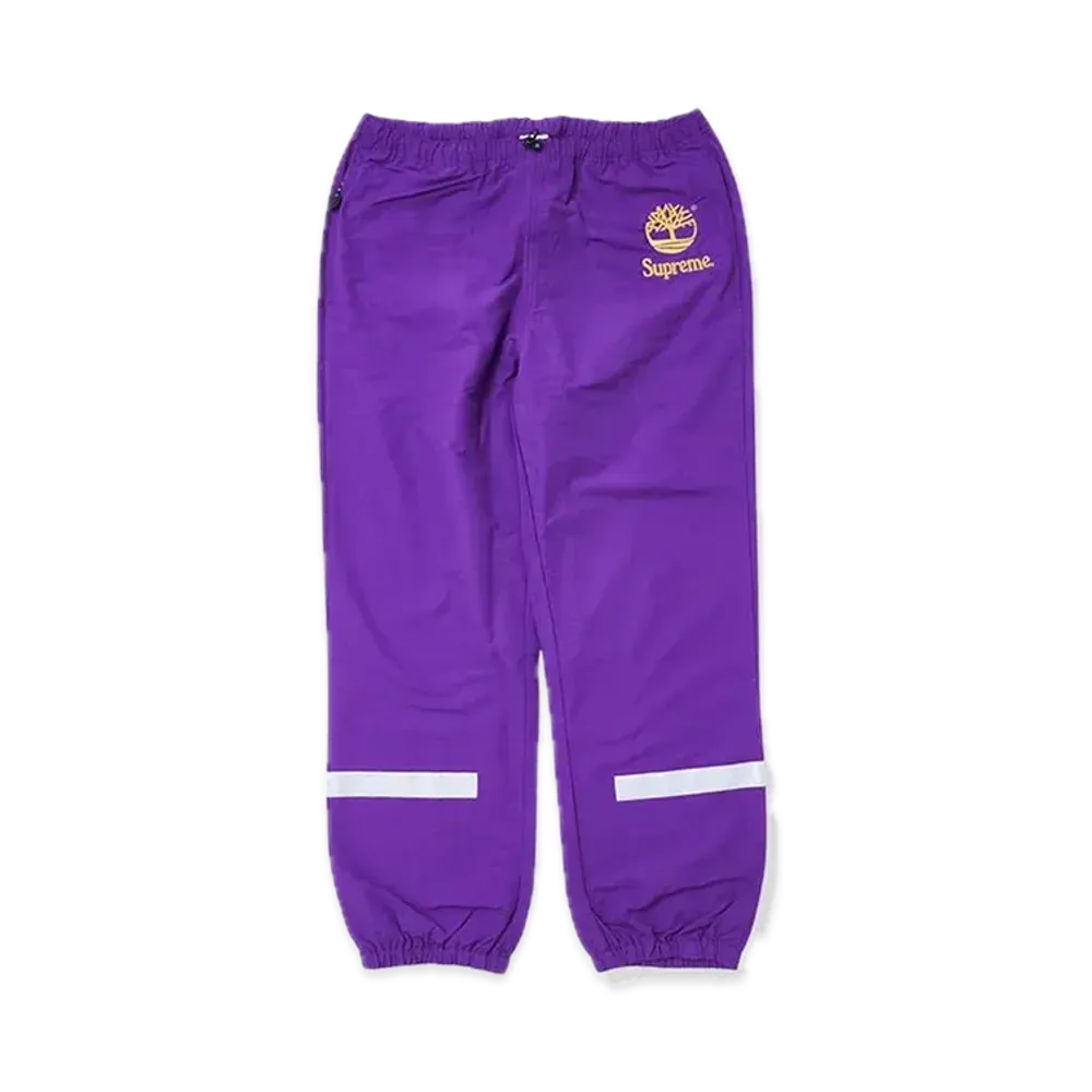 Supreme x Timberland Reflective Taping Track Pant "Purple"