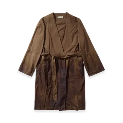 OUR LEGACY Work Shop x Emporio Armani Toga Coat "Ragu Tinto Doppio Cotton"