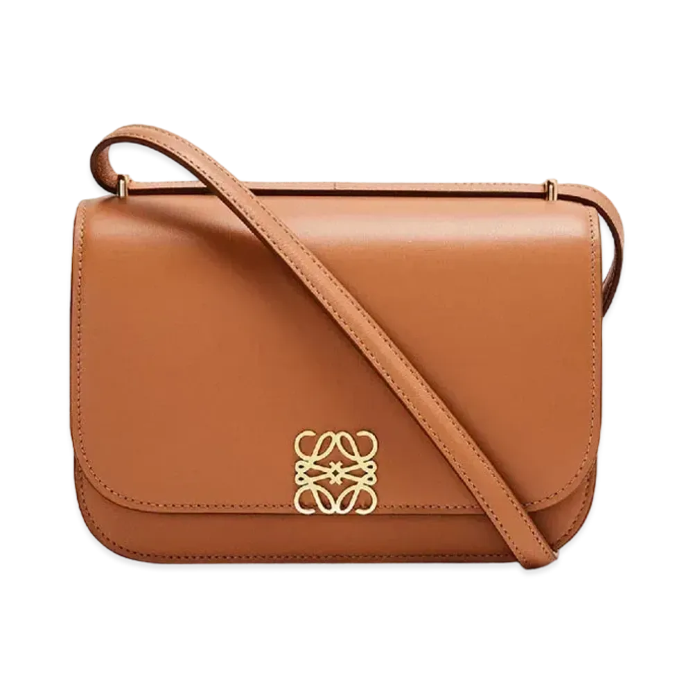 LOEWE Small Goya Bag In Silk Calfskin "Tan"