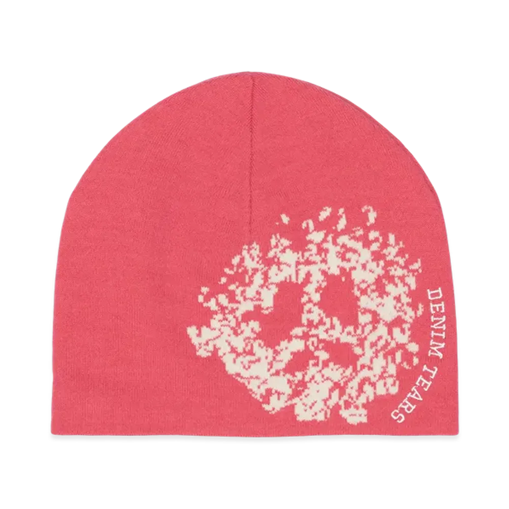 DENIM TEARS Denim University Beanie "Pink"