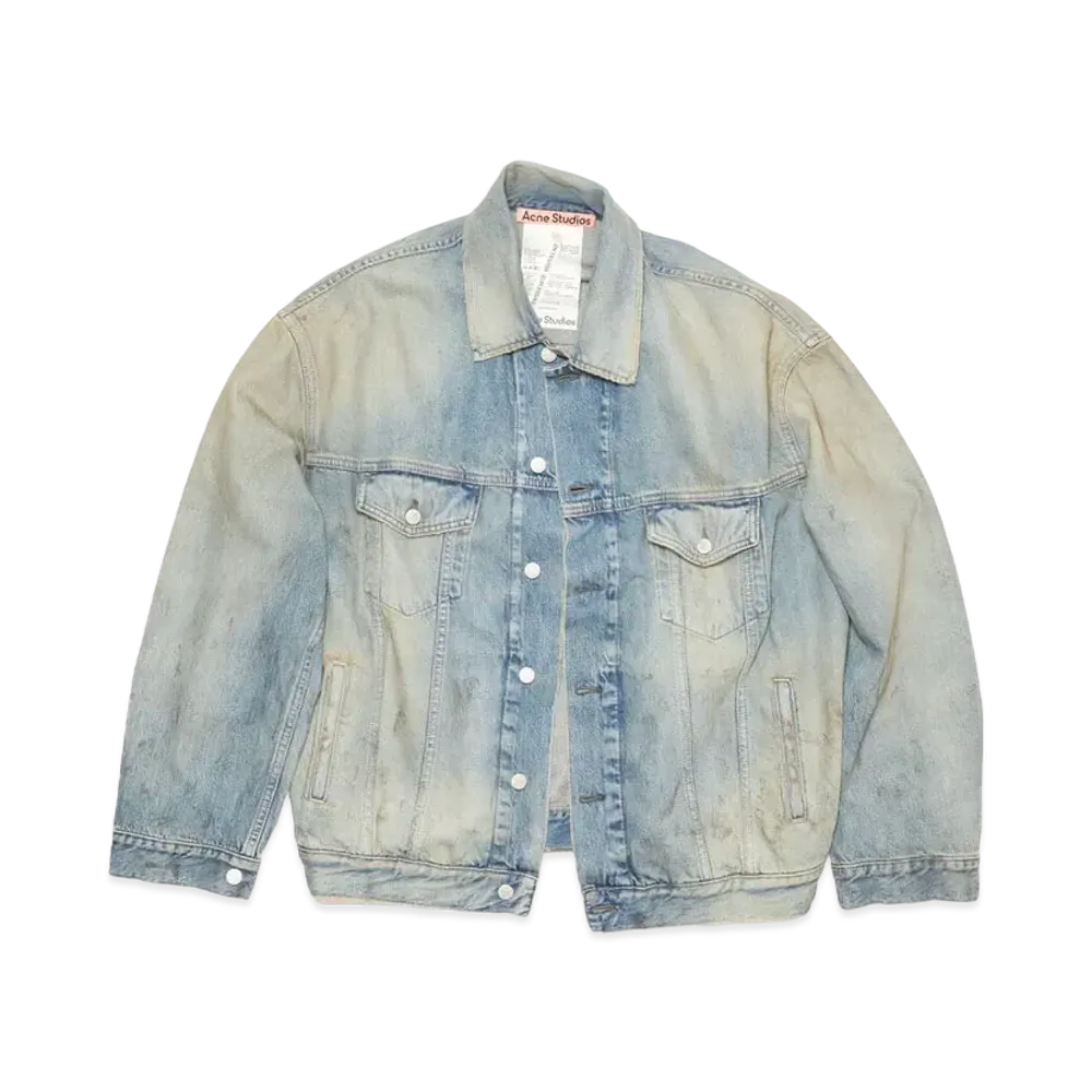 Acne Studios Oversize Fit Denim Jacket "Light Blue"