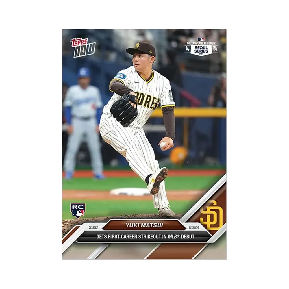 松井裕樹 [2](2024 MLB トップスナウ JPカード)