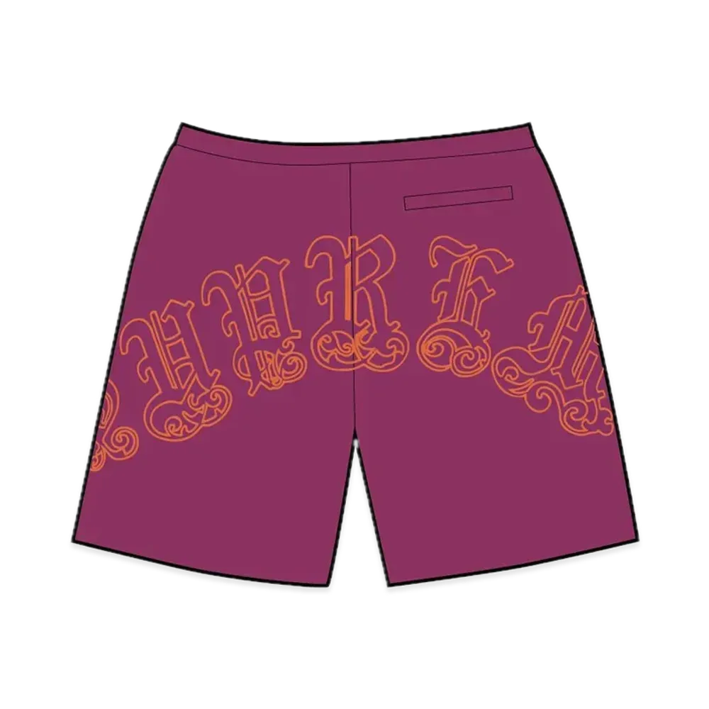 Supreme Old English Nylon Short "Plum"