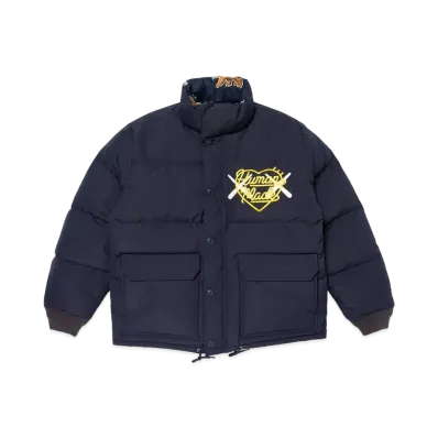 HUMAN MADE x KAWS Made Down Jacket "Navy"