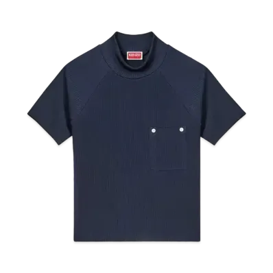 KENZO Rib T-shirt "Blue Black"