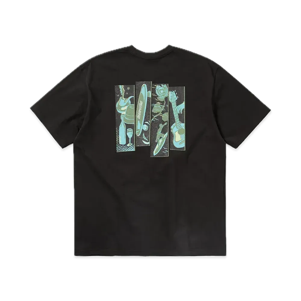 thisisneverthat 4 Panels Tee "Off Black"