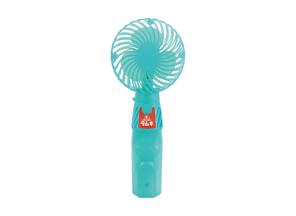 BANDAI "Ichiban Kuji" -Morinaga Seika- B Prize Morinaga Ramune Handy Fan