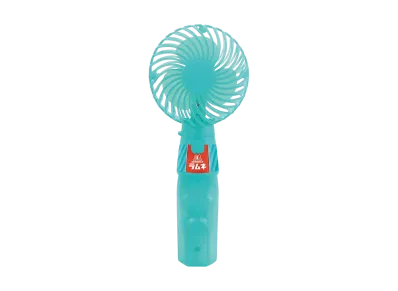 BANDAI "Ichiban Kuji" -Morinaga Seika- B Prize Morinaga Ramune Handy Fan