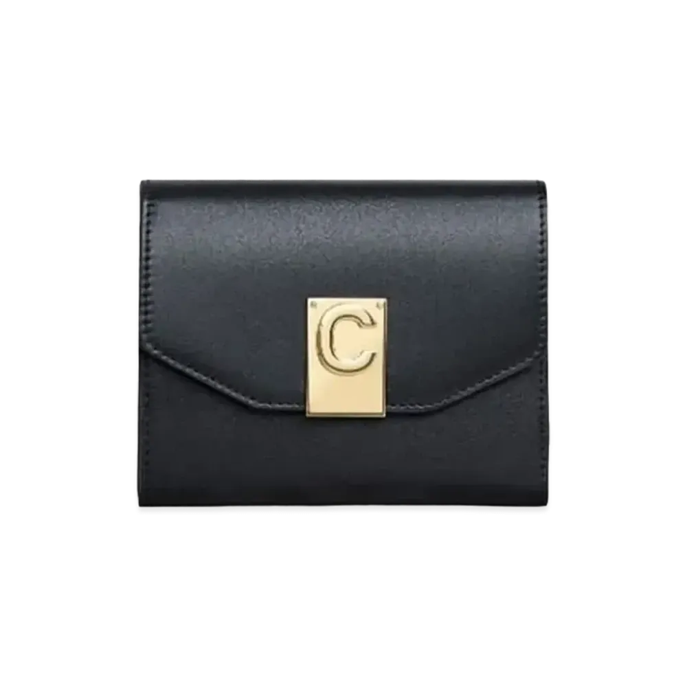 Celine C Small Wallet "Black"