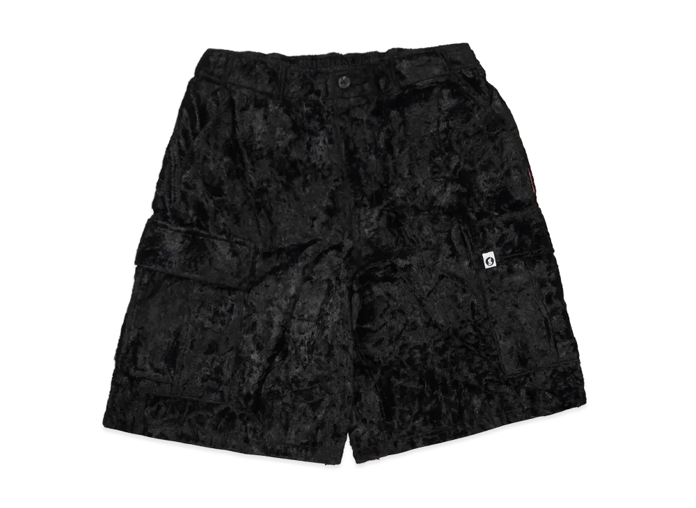 Supreme x GOODENOUGH Crushed Rayon Cargo Short "Black"