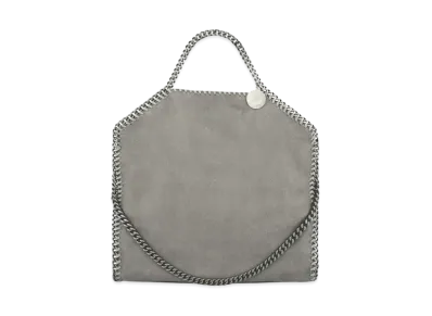 Stella McCartney Falabella Fold-Over Tote "Light Grey"