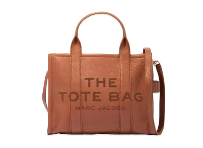 Marc Jacobs The Leather Small Tote Bag "Argan Oil"