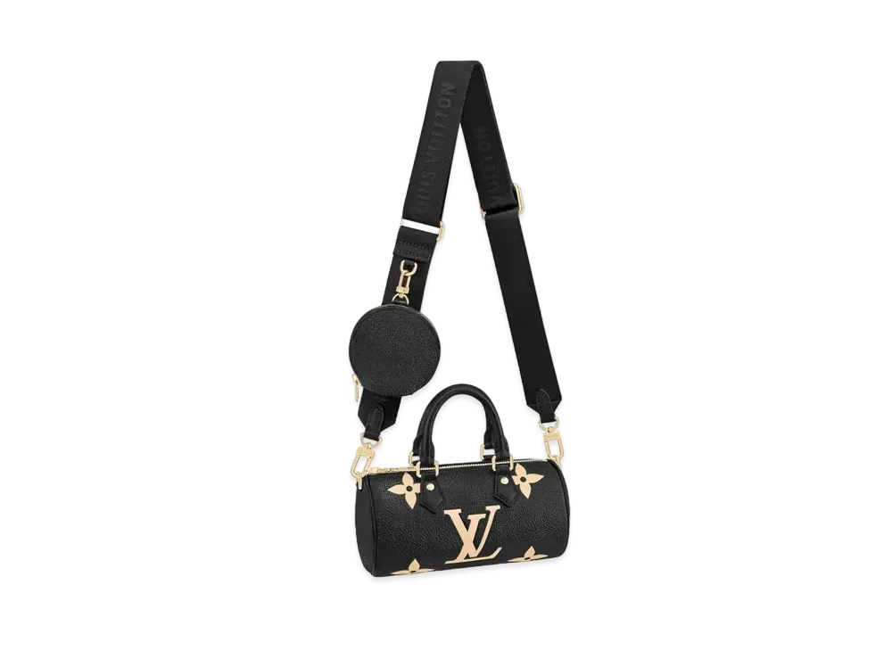Louis Vuitton Papillon BB Monogram Empreinte "Noir/Beige"