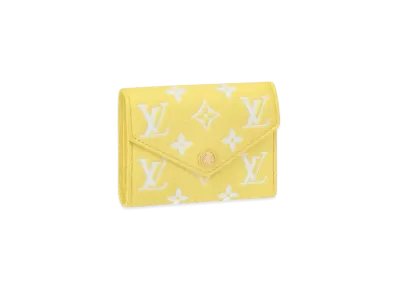 Louis Vuitton Victorine Wallet Monogram Empreinte "Yellow"