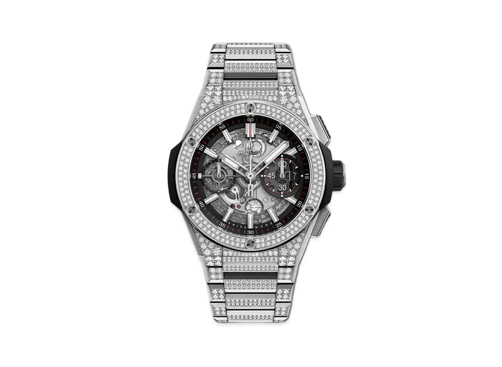 HUBLOT Big Bang Integral Titanium Pave 42mm