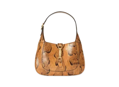 GUCCI Jackie 1961 Python Small Bag "Bondo Orange Python"