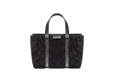 BALENCIAGA Barbes Small East-west Shopper Bag In Shearling "Black"