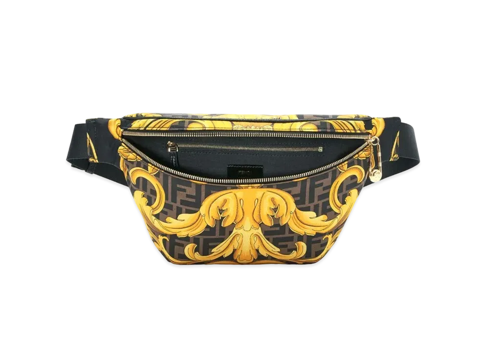 FENDI x Versace Fendace Printed Nylon Belt Bag "Multicolor"