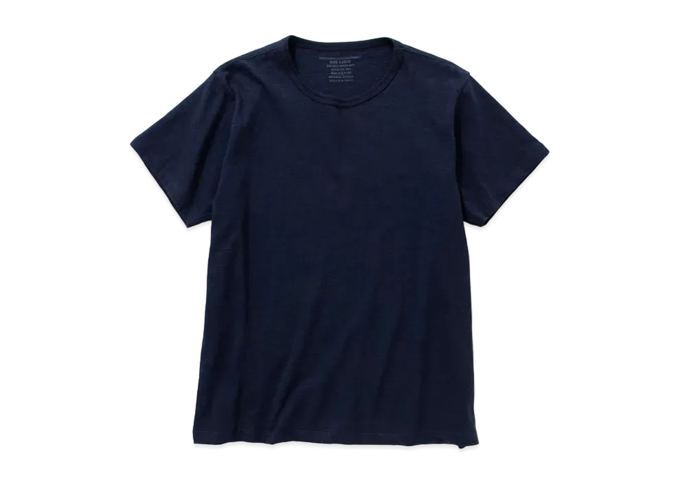 ザリアルマッコイズ アンダーシャツ, コットン, サマー "ネイビー"