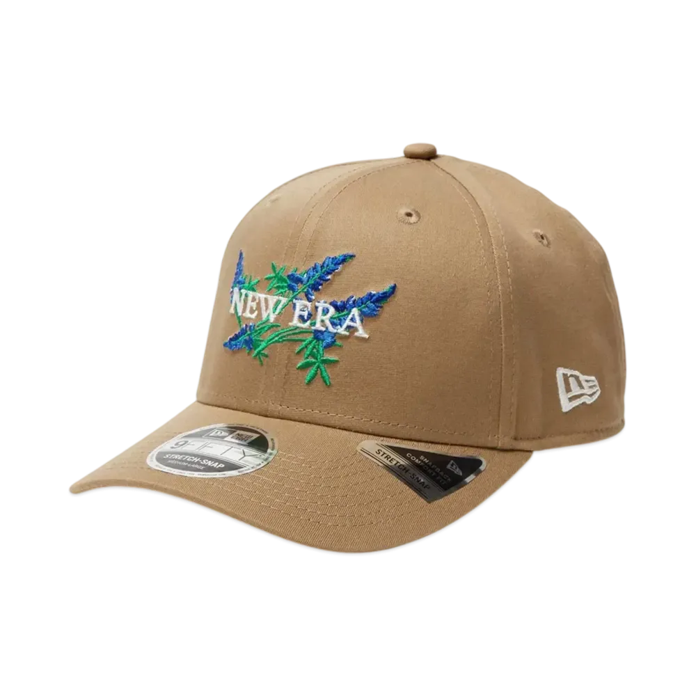 NEW ERA 9Forty A-Frame Stretch Series Bluebonnet "Khaki"