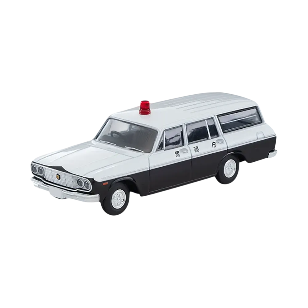 TOMYTEC "TOMICA LIMITED VINTAGE" 1/64 LV-204a Toyopet Masterline Patrol Car (Metropolitan Police Department)