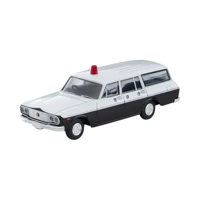 TOMYTEC "TOMICA LIMITED VINTAGE" 1/64 LV-204a Toyopet Masterline Patrol Car (Metropolitan Police Department)