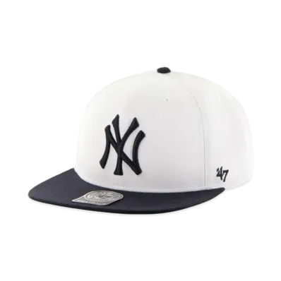47 LA NYY Captain Sure Shot "Yankees White Navy"