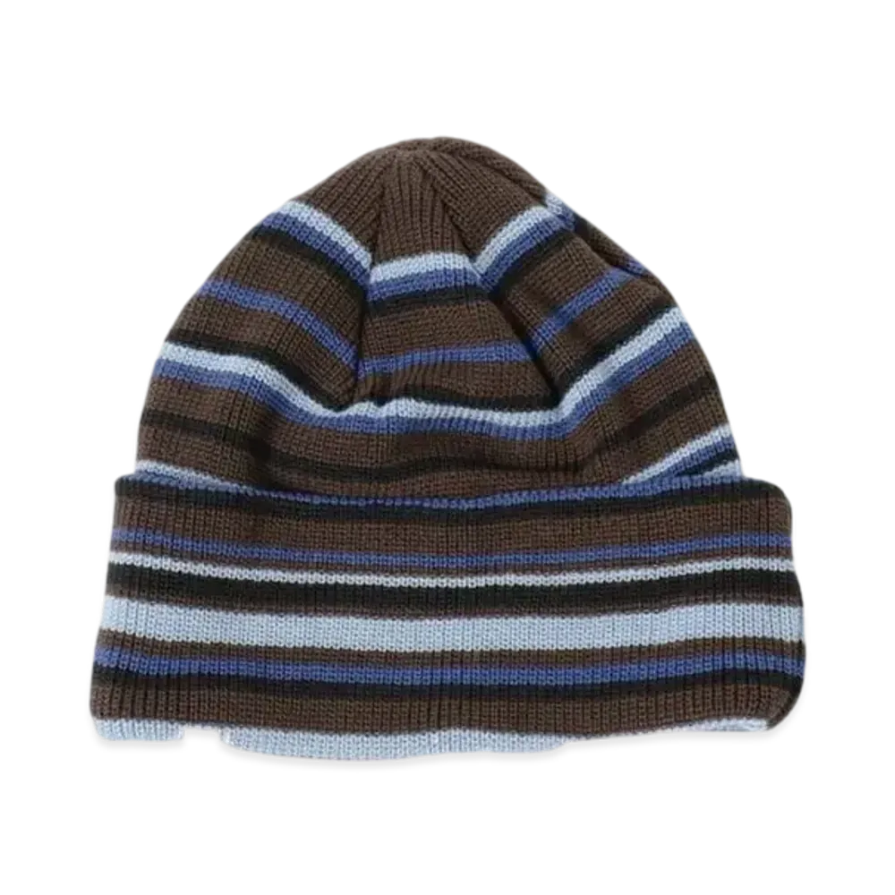 BEAMS Multi-Border Watch Cap "Brown"