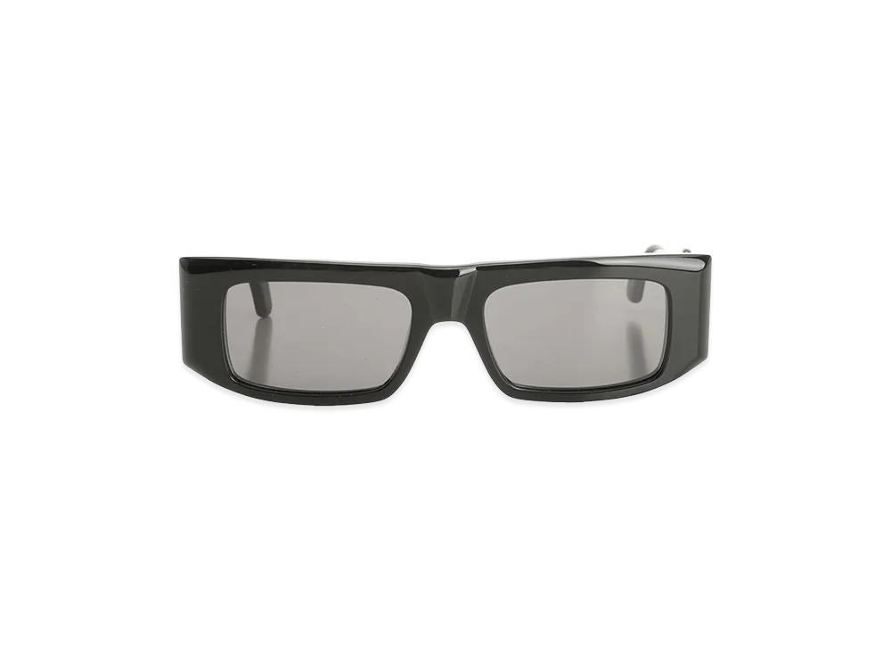 Valentino Women's Rectangular Acetate Glasses "Black"