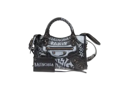 BALENCIAGA Handbag Calfskin "Black"