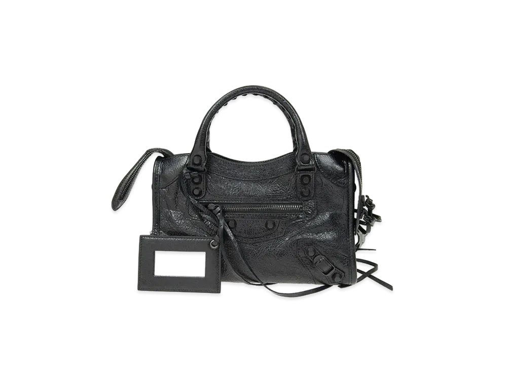 BALENCIAGA Handbag Mini City "Black"