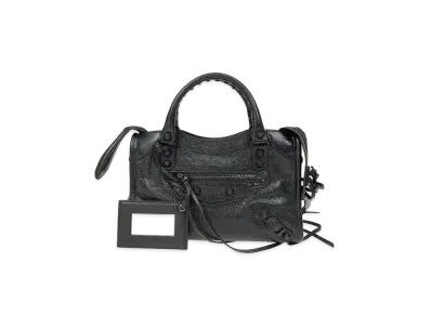 BALENCIAGA Handbag Mini City "Black"